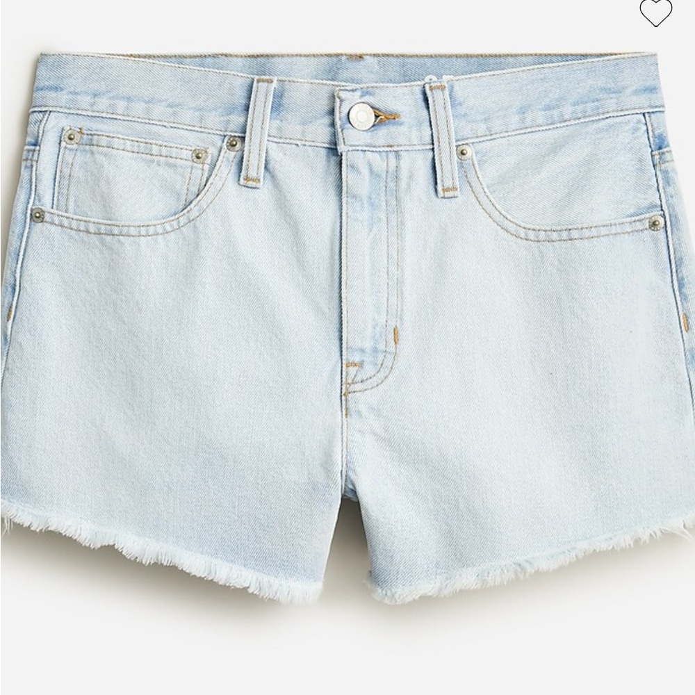J Crew relaxed denim short in light wash - size 26